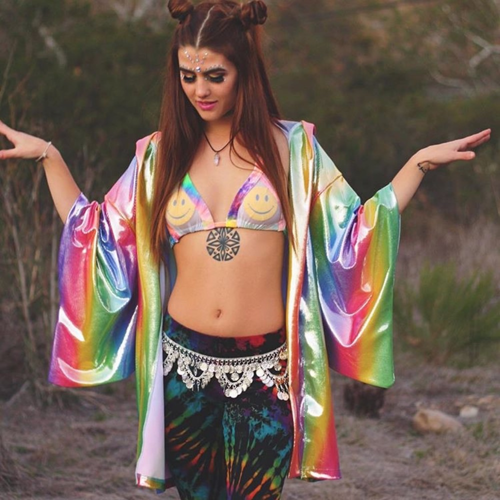 Sugar Rush Rainbow Dreamweaver Kimono